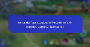 Bonus del Pass Stagionale Precedente: Skin storiche, Gettoni, Ricompense