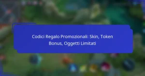 Codici Regalo Promozionali: Skin, Token Bonus, Oggetti Limitati